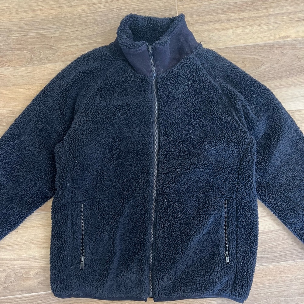 Cozy Black Sherpa Jacket